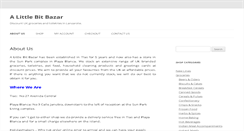 Desktop Screenshot of alittlebitbazar.net
